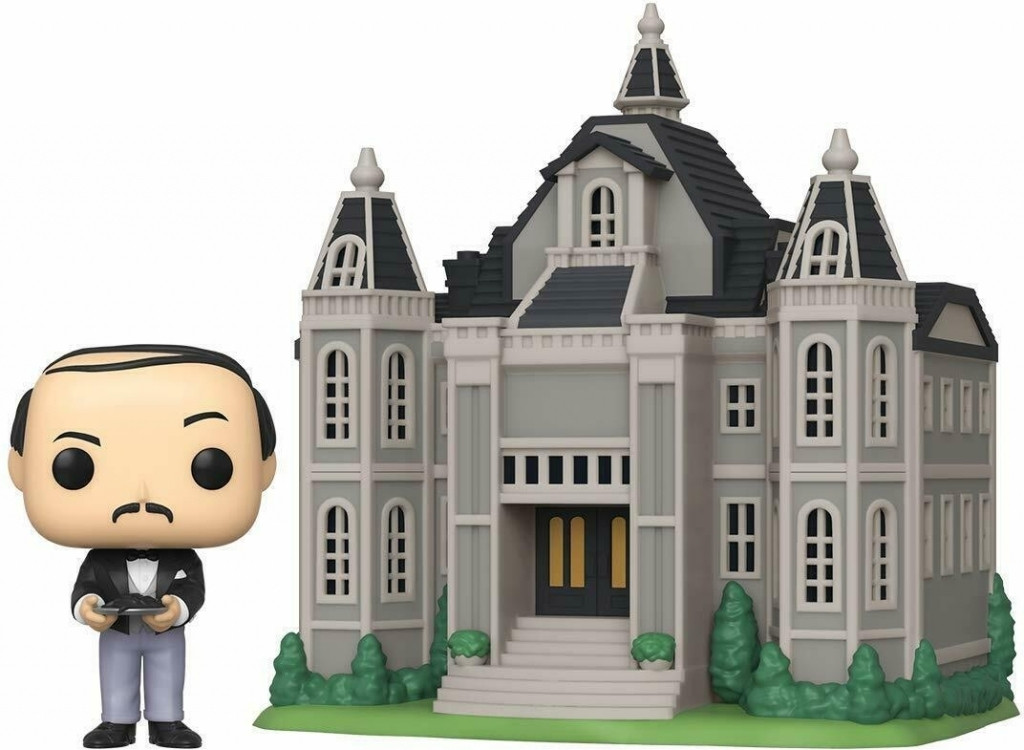 Batman 80th Anniversary Funko Pop Vinyl: Alfred Pennyworth With Wayne Manor afbeelding
