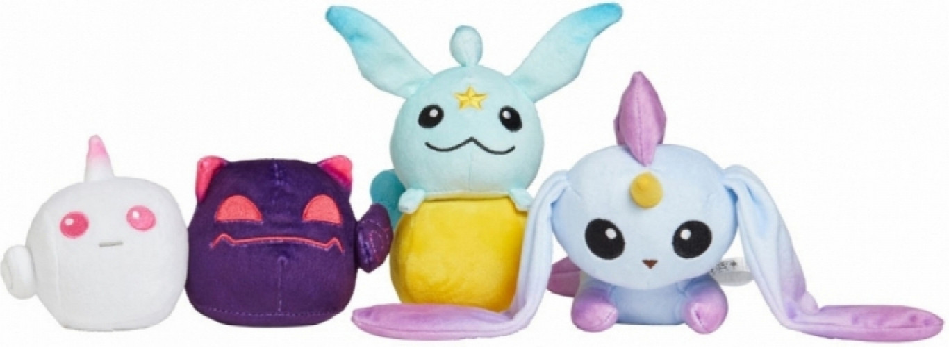 League of Legends Pluche Star Guardians 4-Pack