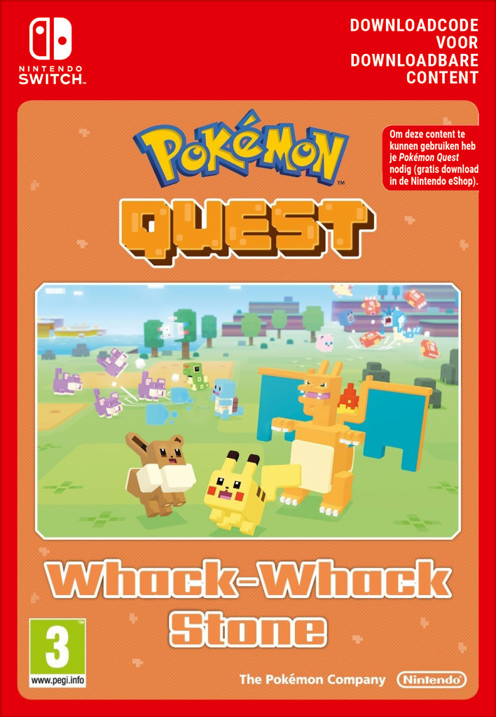 Pokemon Quest Whack-Whack Stone (Download Code)