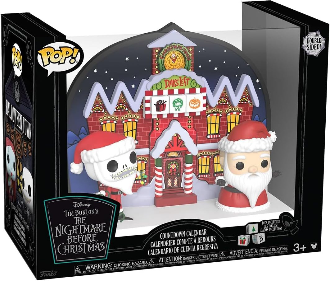 Disney Nightmare Before Christmas Funko Pop Vinyl: Dual Side Countdown Calender afbeelding