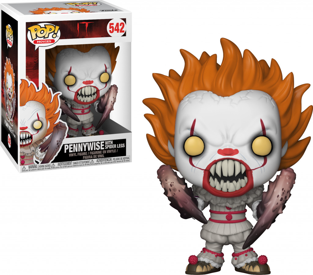 IT Funko Pop Vinyl Pennywise with Spider Legs
