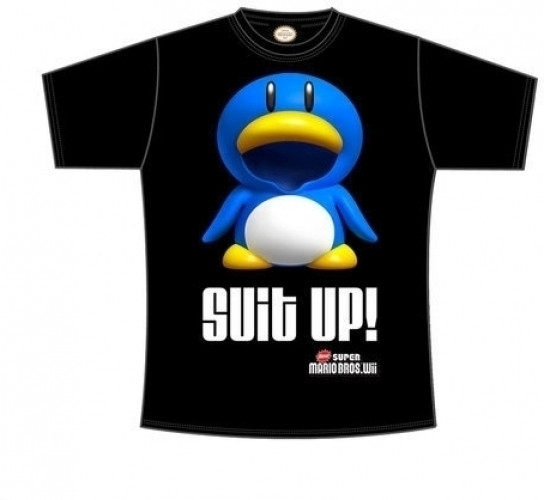 Image of New Super Mario Bros T-Shirt Suit Up