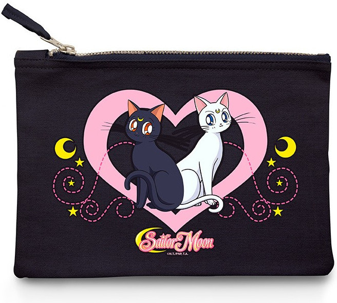 Sailor Moon Cosmetic Case - Luna & Artemis afbeelding