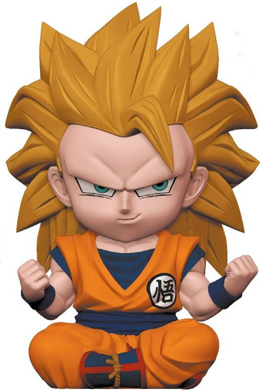 Plastoy Dragon Ball: Son Goku Super Saiyan 3 Money Box