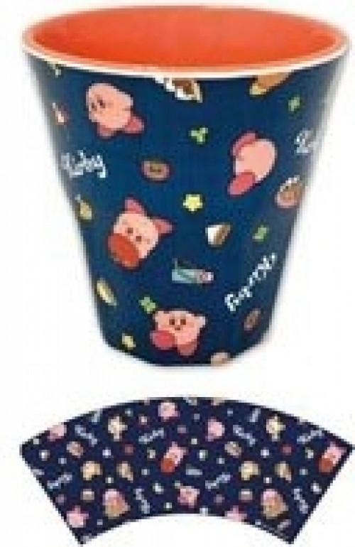 Kirby Melamine Cup - Denim Design