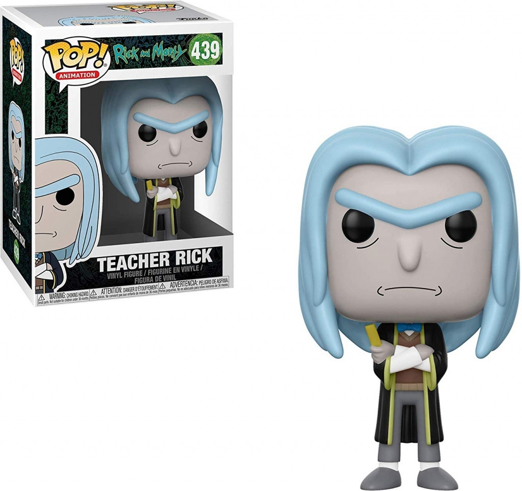 Rick and Morty Pop Vinyl Teacher Rick