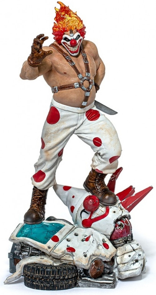 Iron Studios Twisted Metal 1:10 Scale Statue - Sweet Tooth Needles Kane