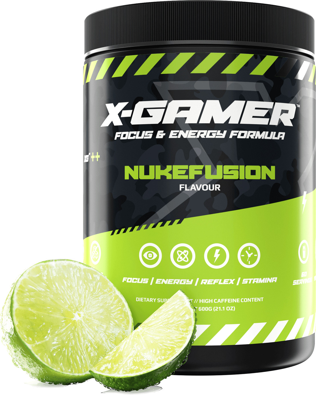 X-Gamer Focus & Energy Formula - Nukefusion Tub