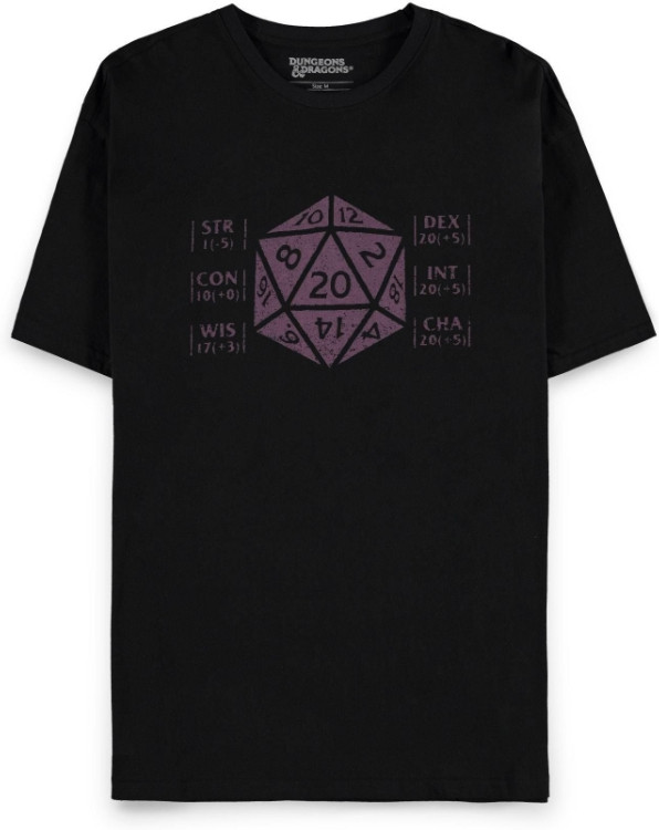 Dungeons And Dragons Heren Tshirt -XL- Dice Zwart