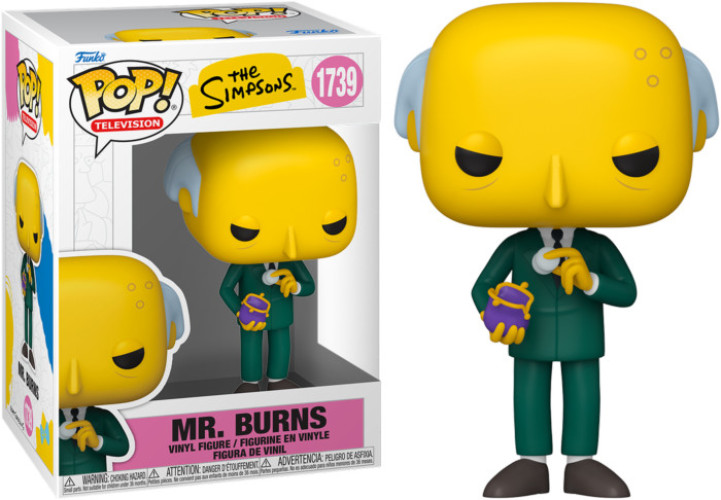 The Simpsons Funko Pop Vinyl Figure: Mr. Burns (1739) afbeelding