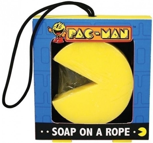 Pac-Man Soap on a Rope