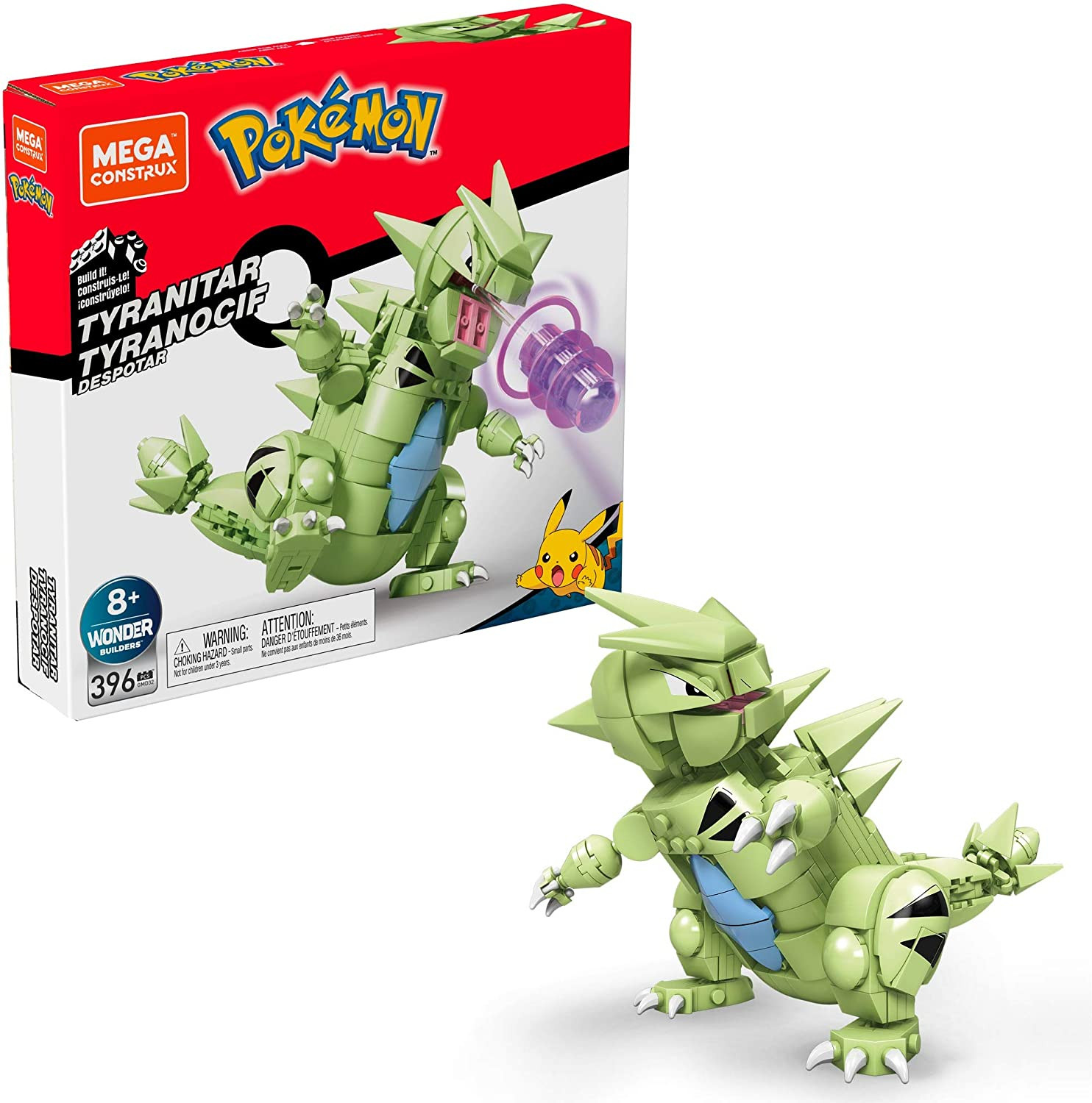 Mega Construx  Pokemon Tyranitar - Constructiespeelgoed