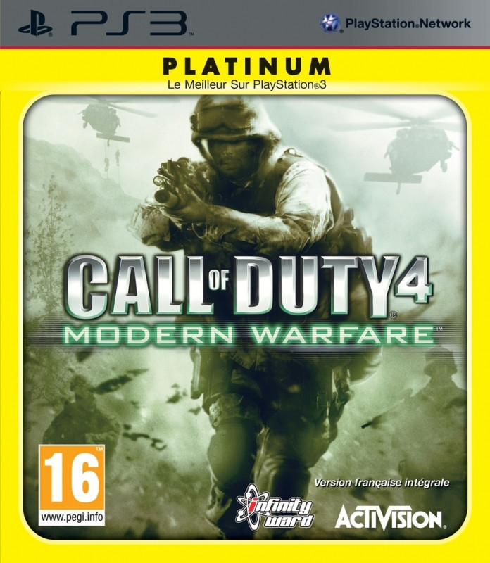 Call of Duty 4 Modern Warfare (platinum)