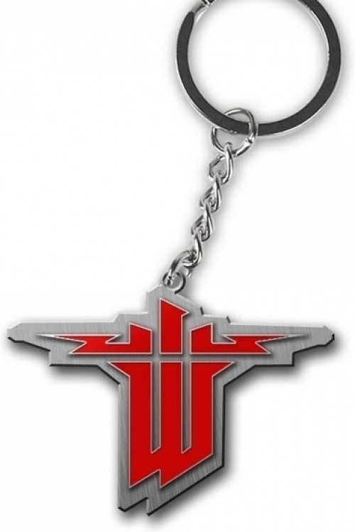 Image of Wolfenstein the New Order Logo Keychain