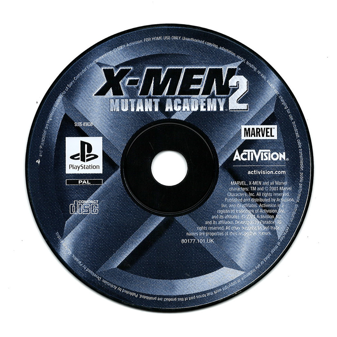 X-Men Mutant Academy 2 (losse disc)