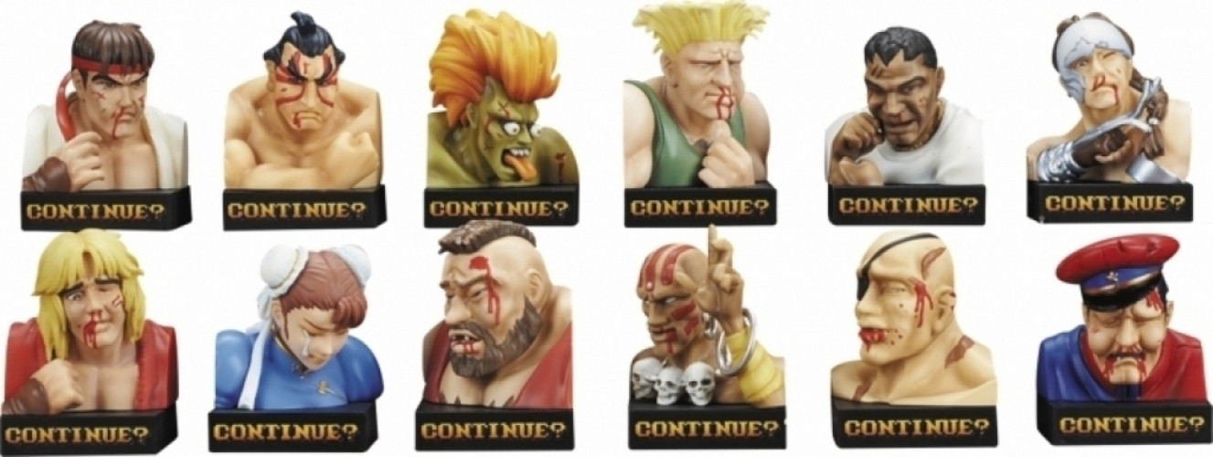 Image of Street Fighter 2 Losing Face Trading Figure (Series 1)
