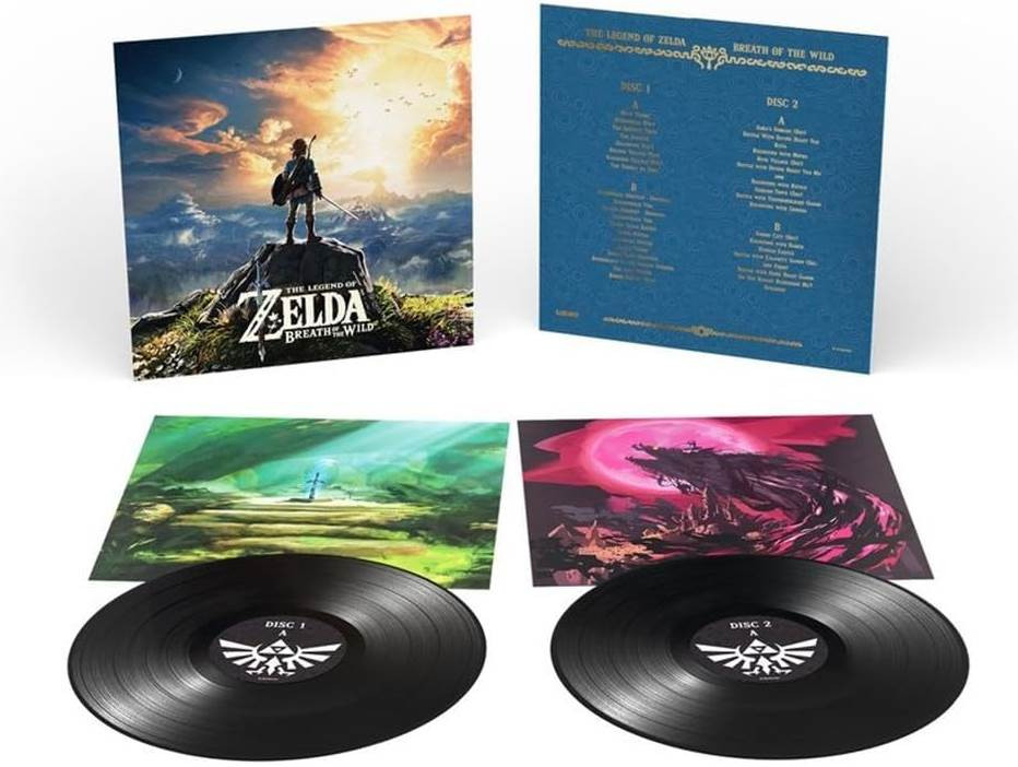 The Legend of Zelda: Breath of the Wild Soundtrack Vinyl (Original Soundtrack)