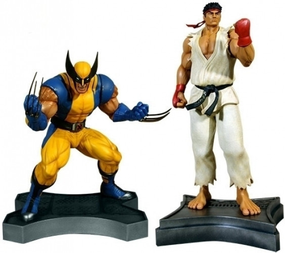 Image of Marvel VS Capcom 3: Ryu VS Wolverine Statue