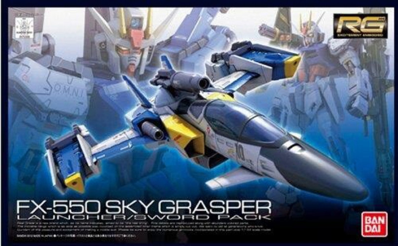 Gundam Real Grade 1:144 Model Kit - FX550 Sky Grasper Launcher