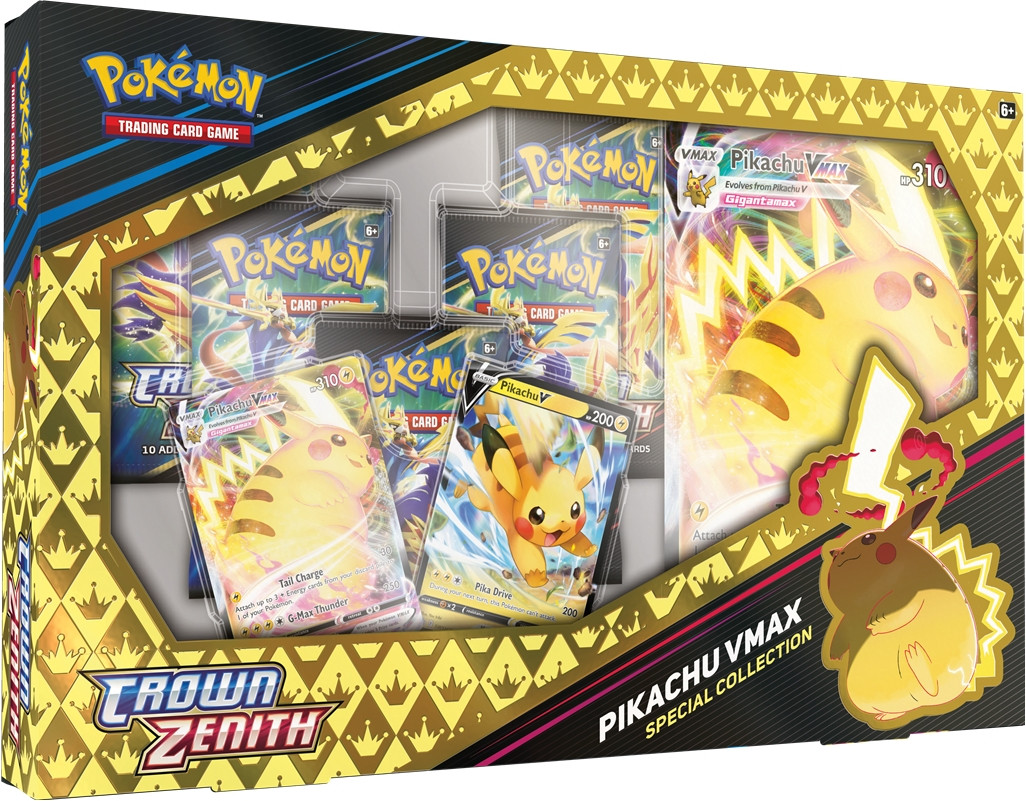 Pokemon TCG Crown Zenith Special Collection - Pikachu Vmax