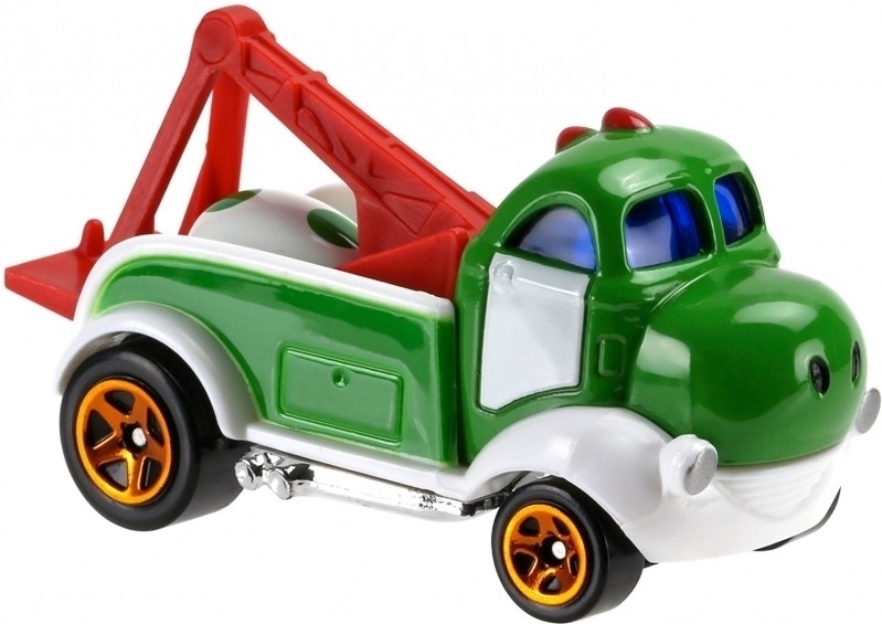 Image of Hot Wheels Super Mario Character Car - Yoshi