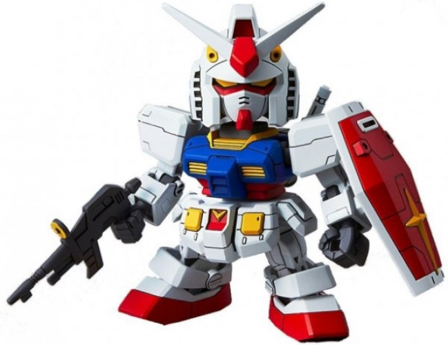 Gundam SD Gundam Model Kit - EX-Standard - 001 RX-78-2 Gundam