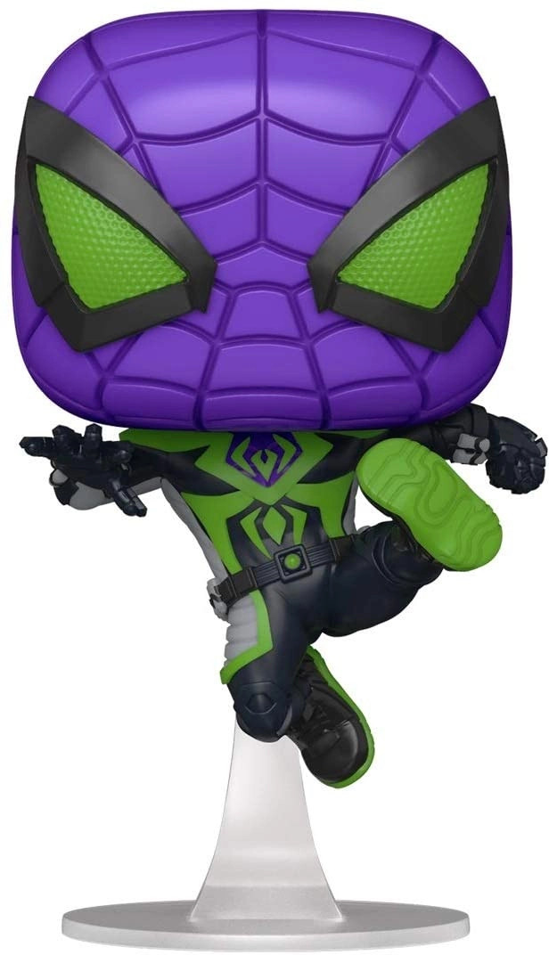 Spider-Man Miles Morales Pop Vinyl Miles Morales Purple Reign