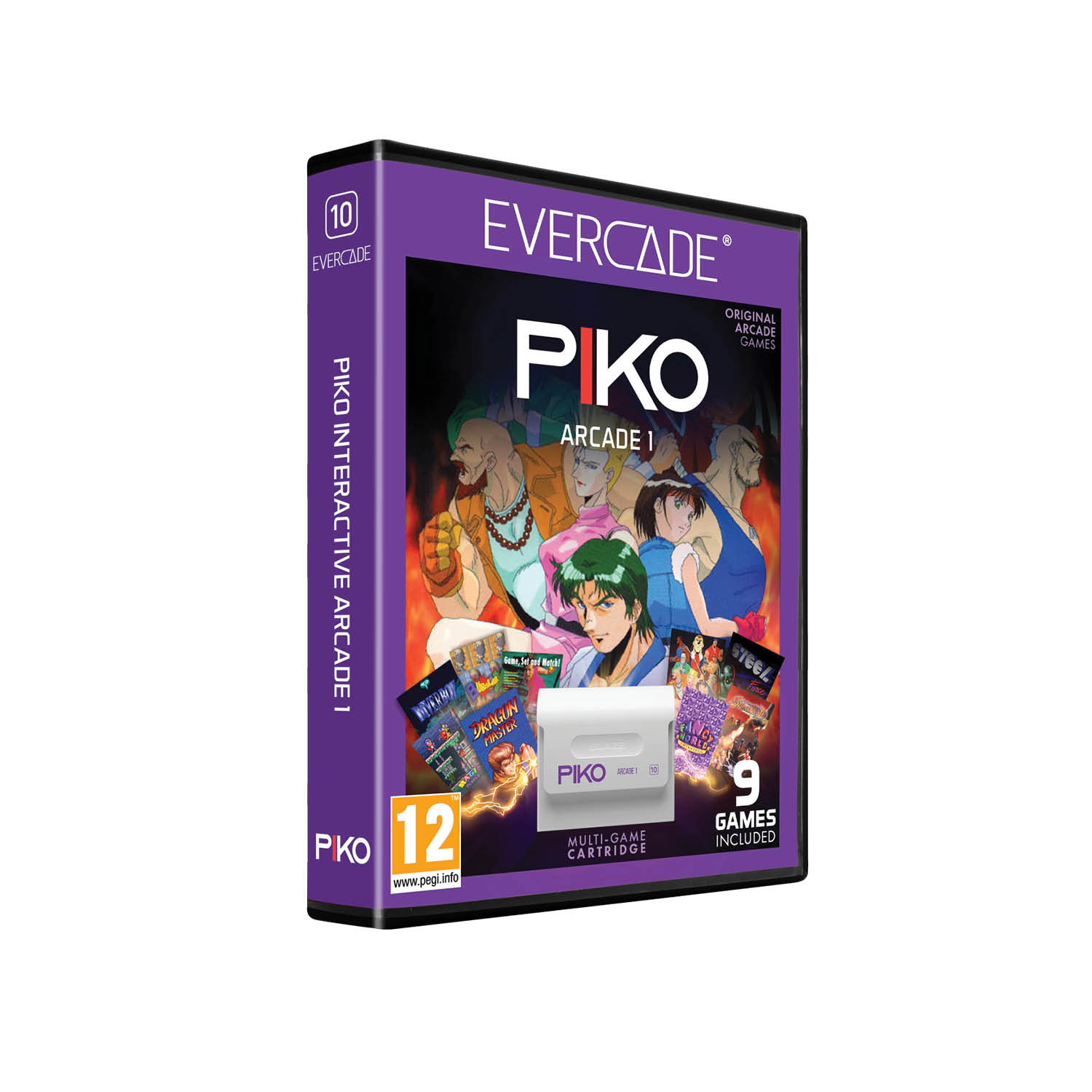 Evercade - Piko Arcade - cartridge 1 (9 games)