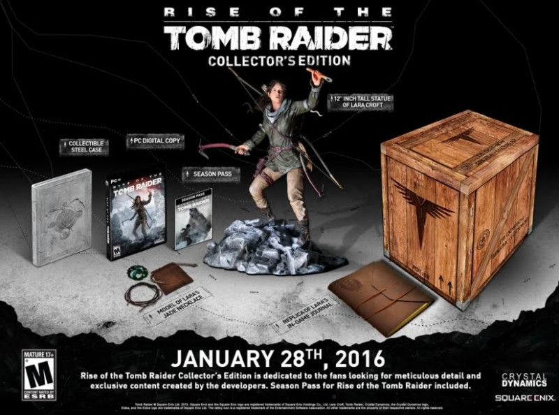 Image of Rise of the Tomb Raider Collector's Edition