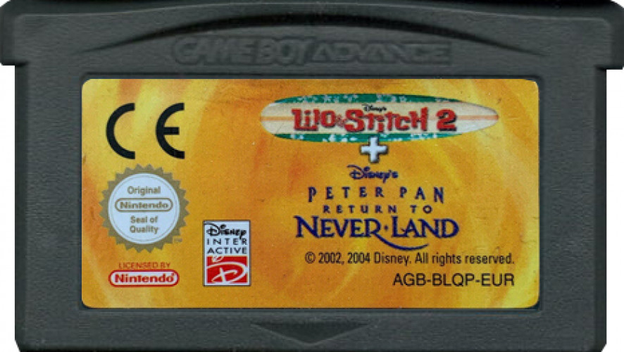 Disney's Lilo & Stitch 2 + Disney's Peter Pan Return to Neverland (losse cassette)