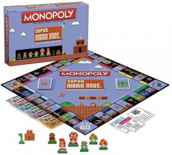 Image of Super Mario Bros 8-Bit Monopoly