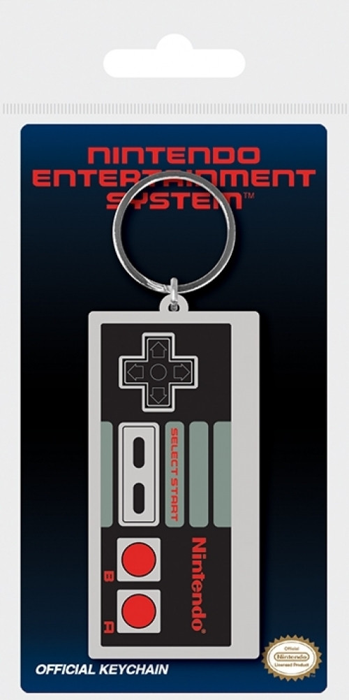 Nintendo - NES Controller Rubber Keychain