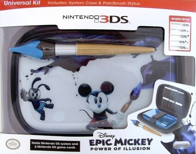 Image of Epic Mickey System Case & Paintbrush Stylus