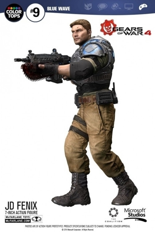 Image of Gears Of War 4: JD Fenix 7 inch