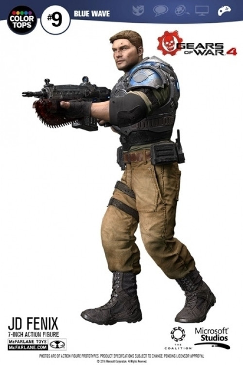 Gears Of War 4 JD Fenix 7 inch