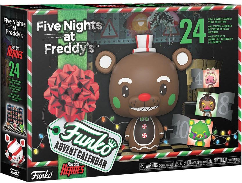 Five Nights at Freddy's Pocket Pop Blacklight Advent Calender