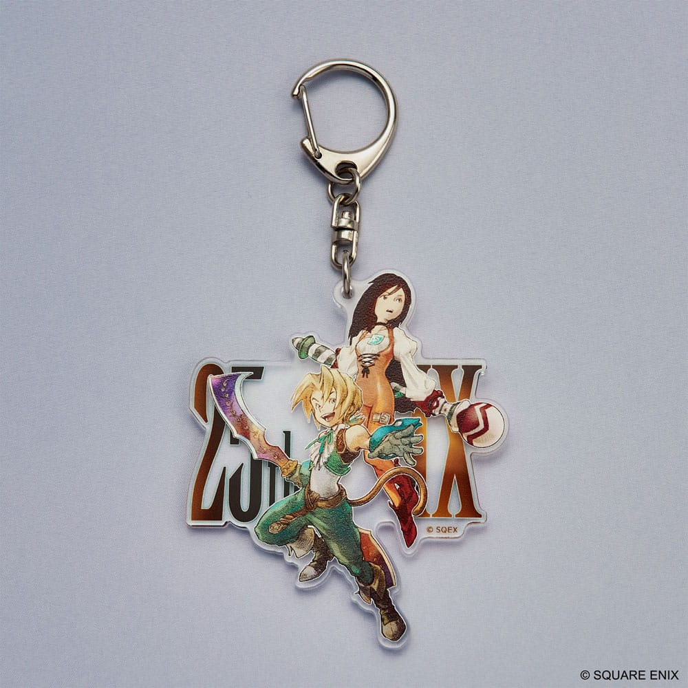 Final Fantasy IX Acrylic Keychain - 25th Anniversary Zidane & Garnet afbeelding