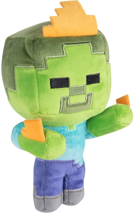 J Nx Minecraft Pluche Happy Explorer Zombie On Fire j nx kopen in de aanbieding