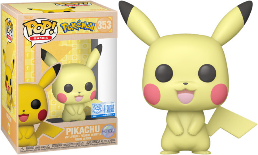 Pokemon Funko Pop Vinyl: Pikachu (Pastel) afbeelding