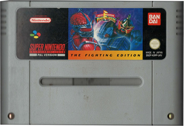 Power Rangers the Fighting Edition (losse cassette)