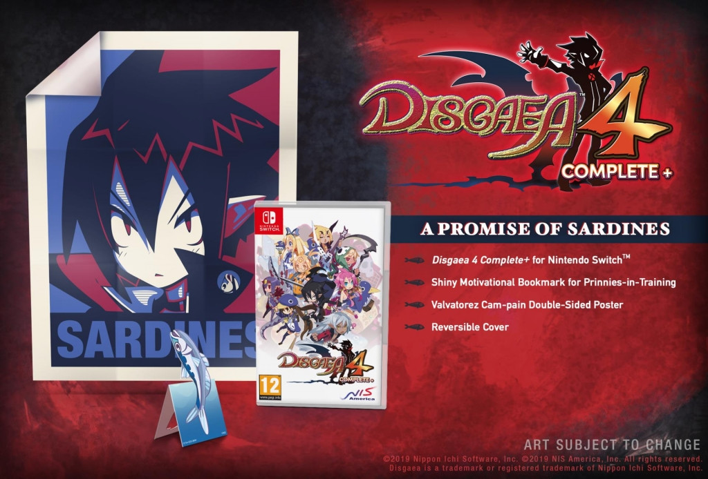 Disgaea 4 Complete+ A Promise of Sardines Edition