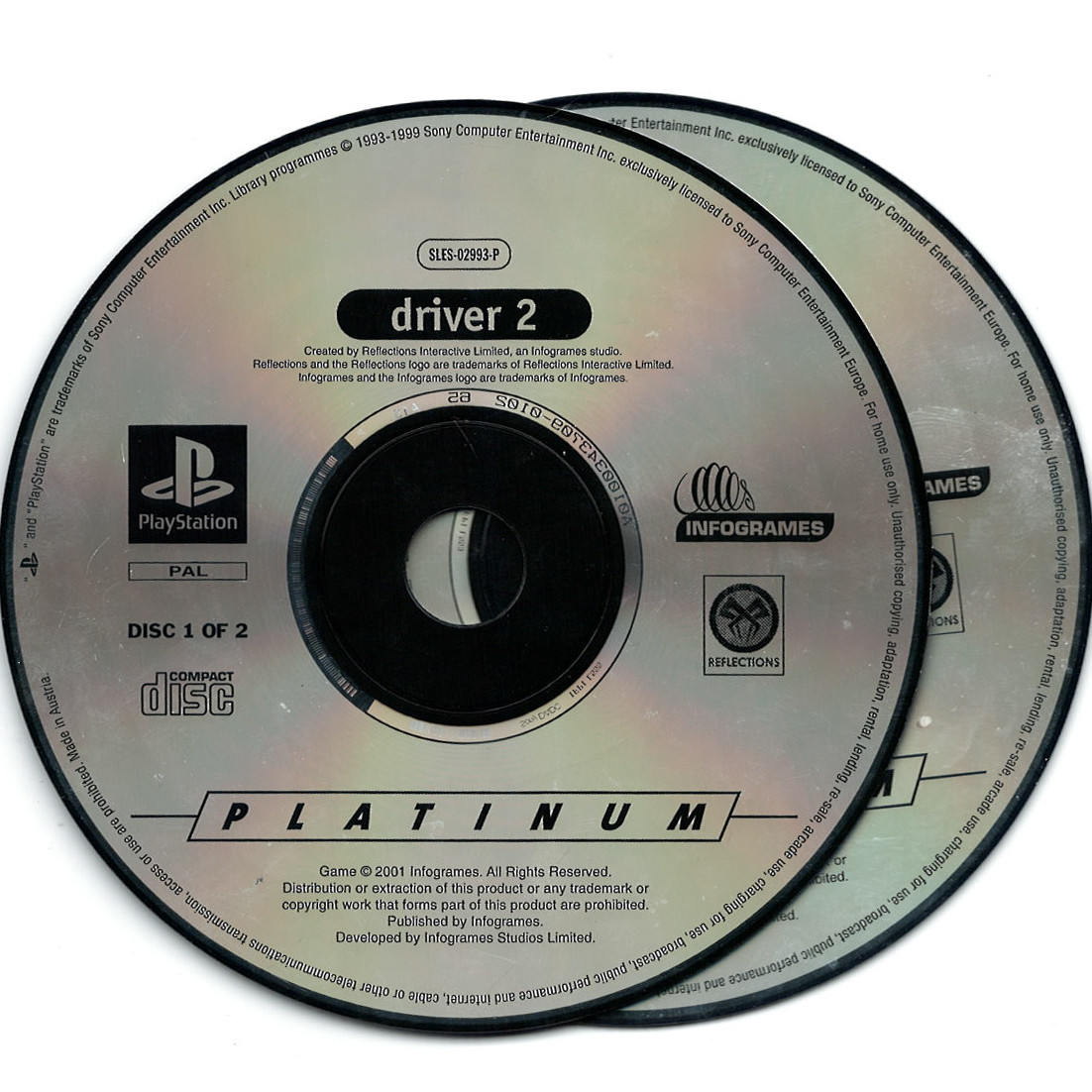 Driver 2 (platinum) (losse discs)