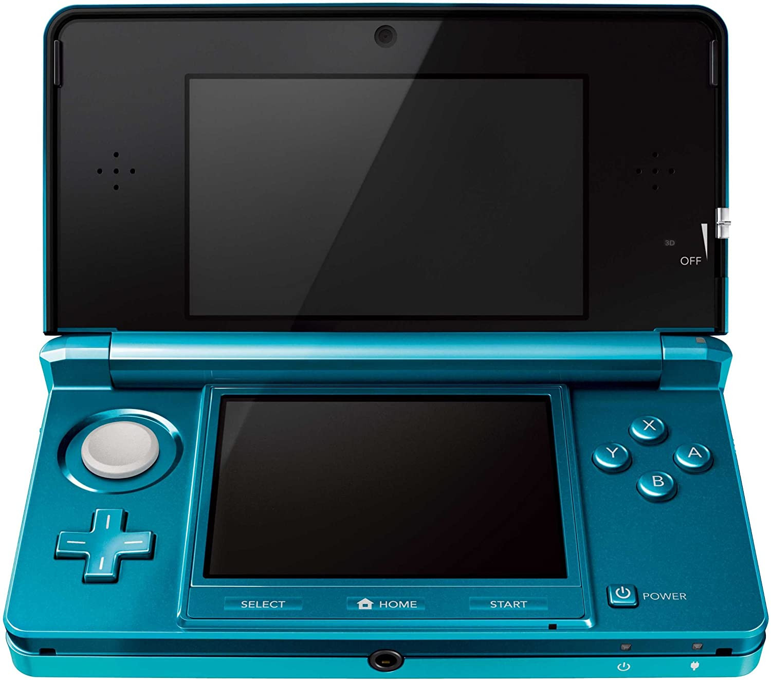 Image of Nintendo 3DS Console (Aqua Blue)