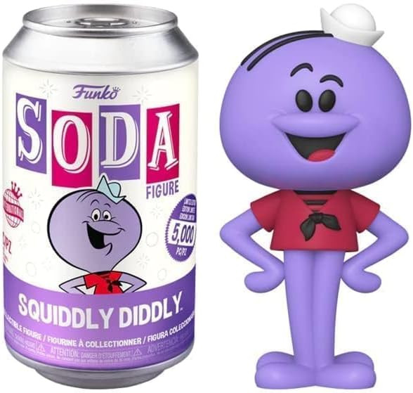 Hanna-Barbera Funko Vinyl Soda: Squiddly Diddly afbeelding