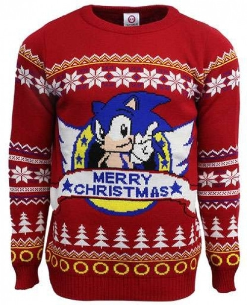 Sonic - Classic Sonic Christmas Sweater