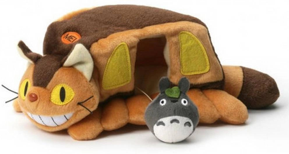 Ghibli - Totoro With Catbus Plush (26cm)