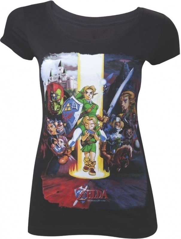 Zelda - Ocarina of Time Black T-Shirt