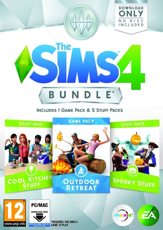 Image of De Sims 4 Add-On Bundel Pack (keuken, griezel, natuur)