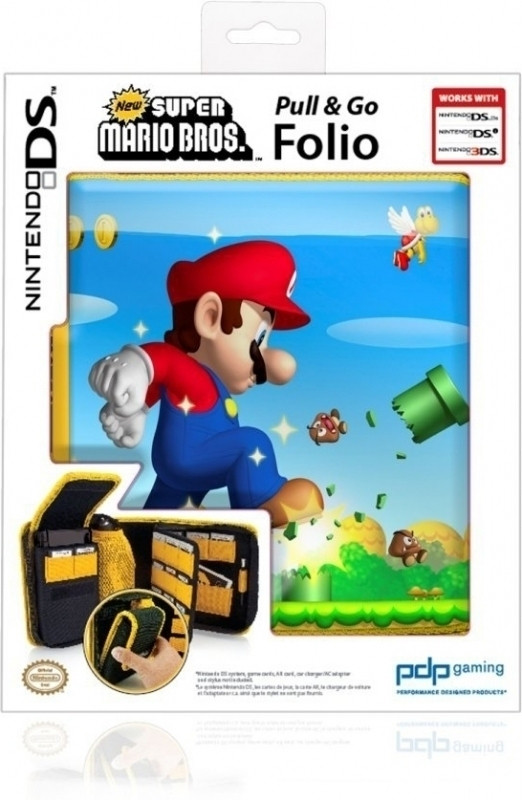 Image of Super Mario Bros Pull & Go Folio