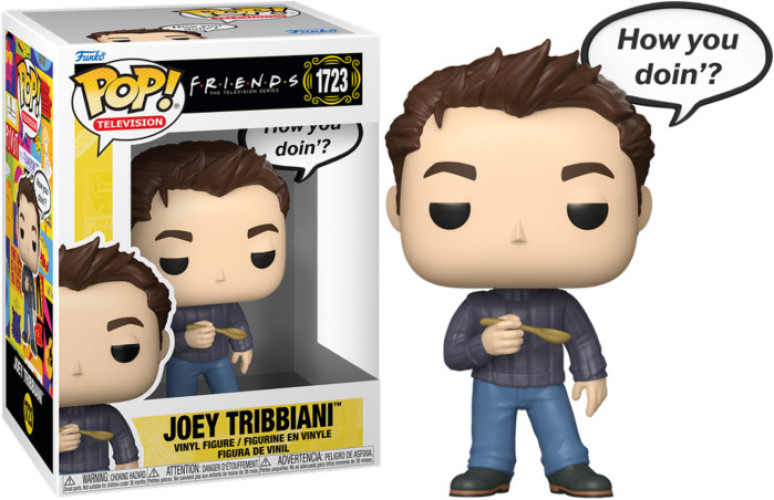 Friends Funko Pop Vinyl: Joey Tribbiani (How You Doin') afbeelding